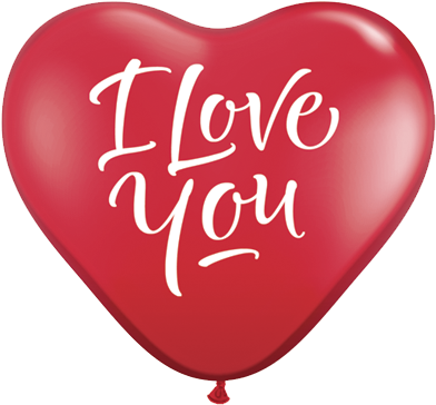 06" Corazon Rojo Rubi, I Love You, Escritura Moderna - Love U (392x364), Png Download