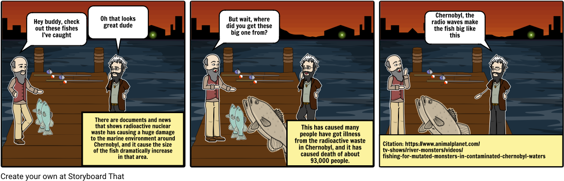 Chernobyl - Cartoon (1164x385), Png Download