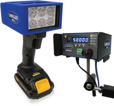 Led 3 Handheld Strobe - Stroboscope (400x400), Png Download