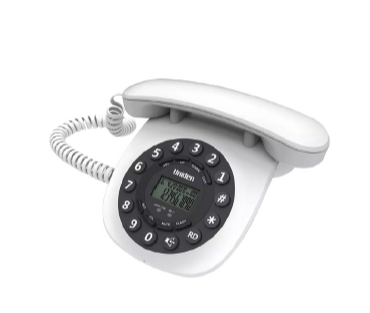 Teléfono Uniden At8601 Retro Blanco - Uniden At8601 (405x405), Png Download