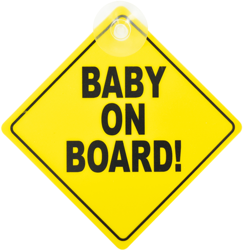 Carkids Baby On Board Bordje - Sign Board Car (800x533), Png Download