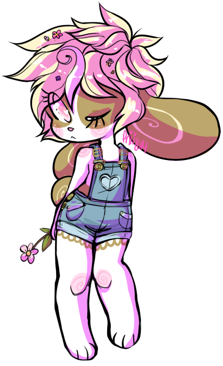 Cute Fursona Wallpapers - Chibi Fursona Drawing (461x720), Png Download