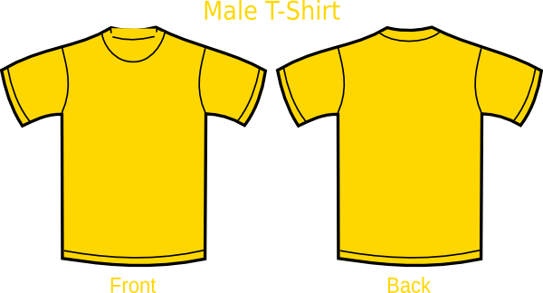 Polo T Shirt Template (600x324), Png Download