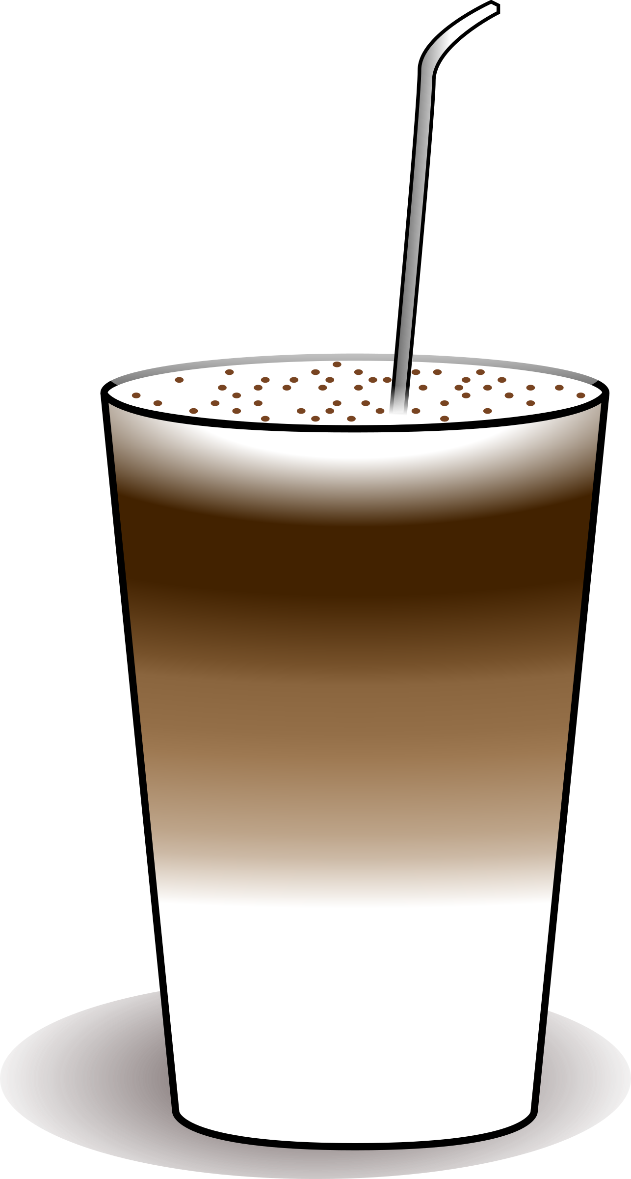 This Free Icons Png Design Of Latte Macchiato (1286x2400), Png Download