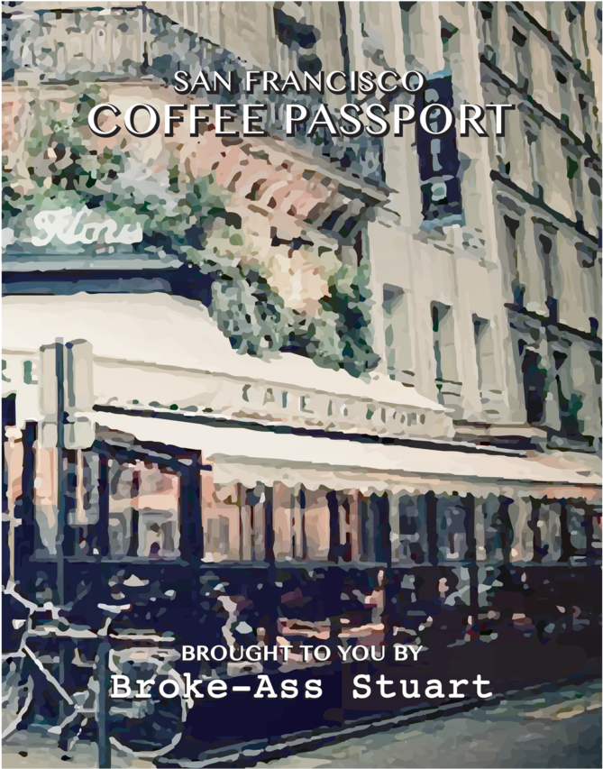 San Francisco Coffee Passport - Poster (900x900), Png Download
