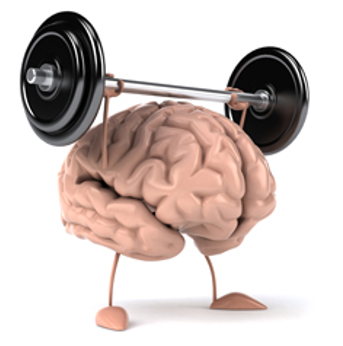 Brain Lifting Weights - Brain Training (460x345), Png Download