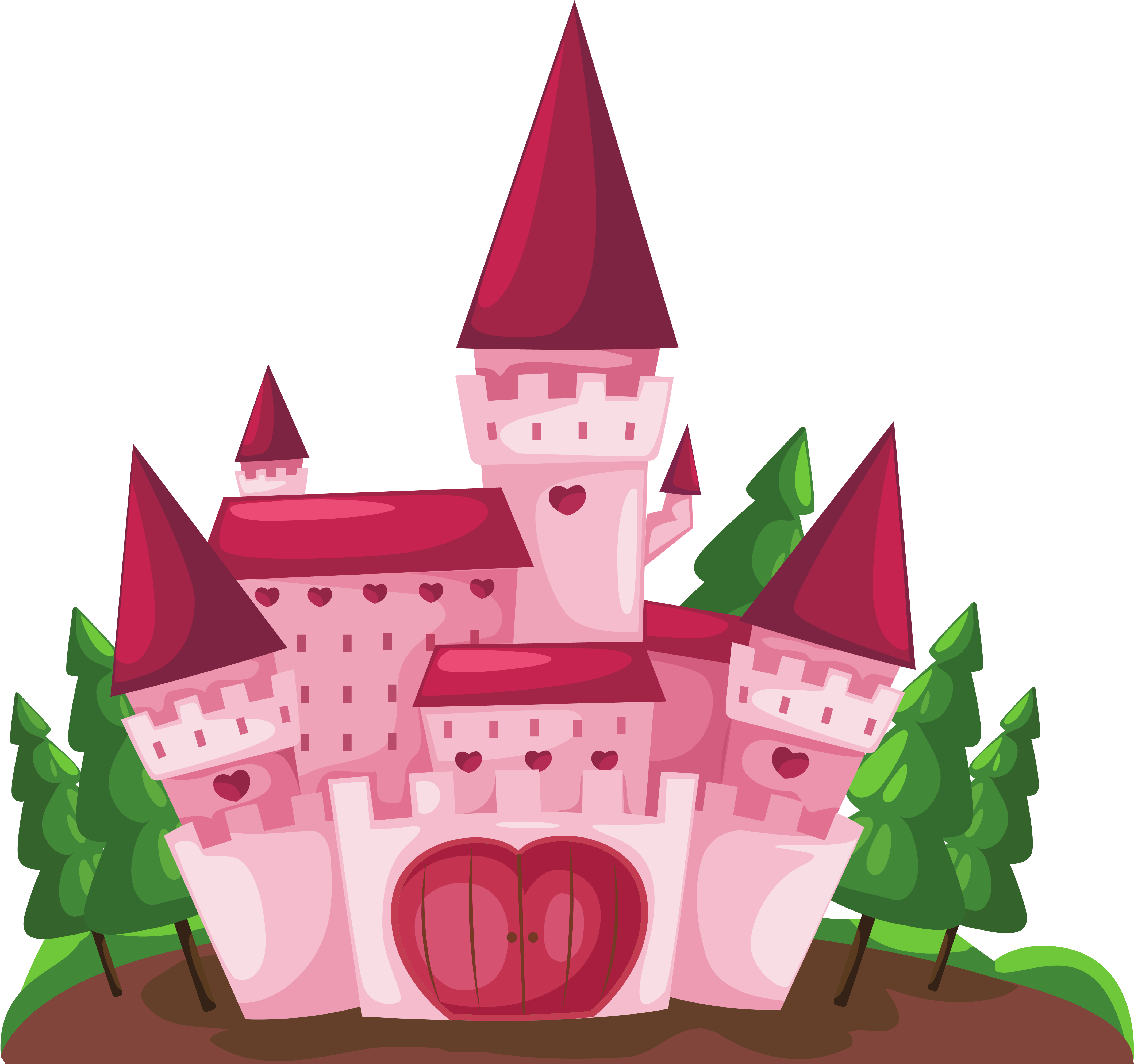 Castelo Bela Adormecida (4382x4132), Png Download