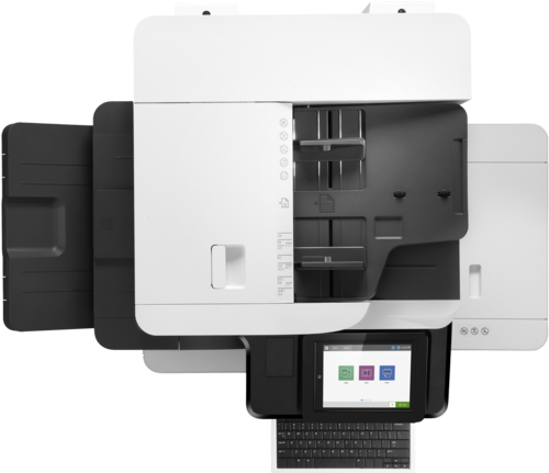 Hp Color Laserjet Managed Flow Mfp E87660 - Hp Color Laserjet Managed Mfp E87640 (573x430), Png Download