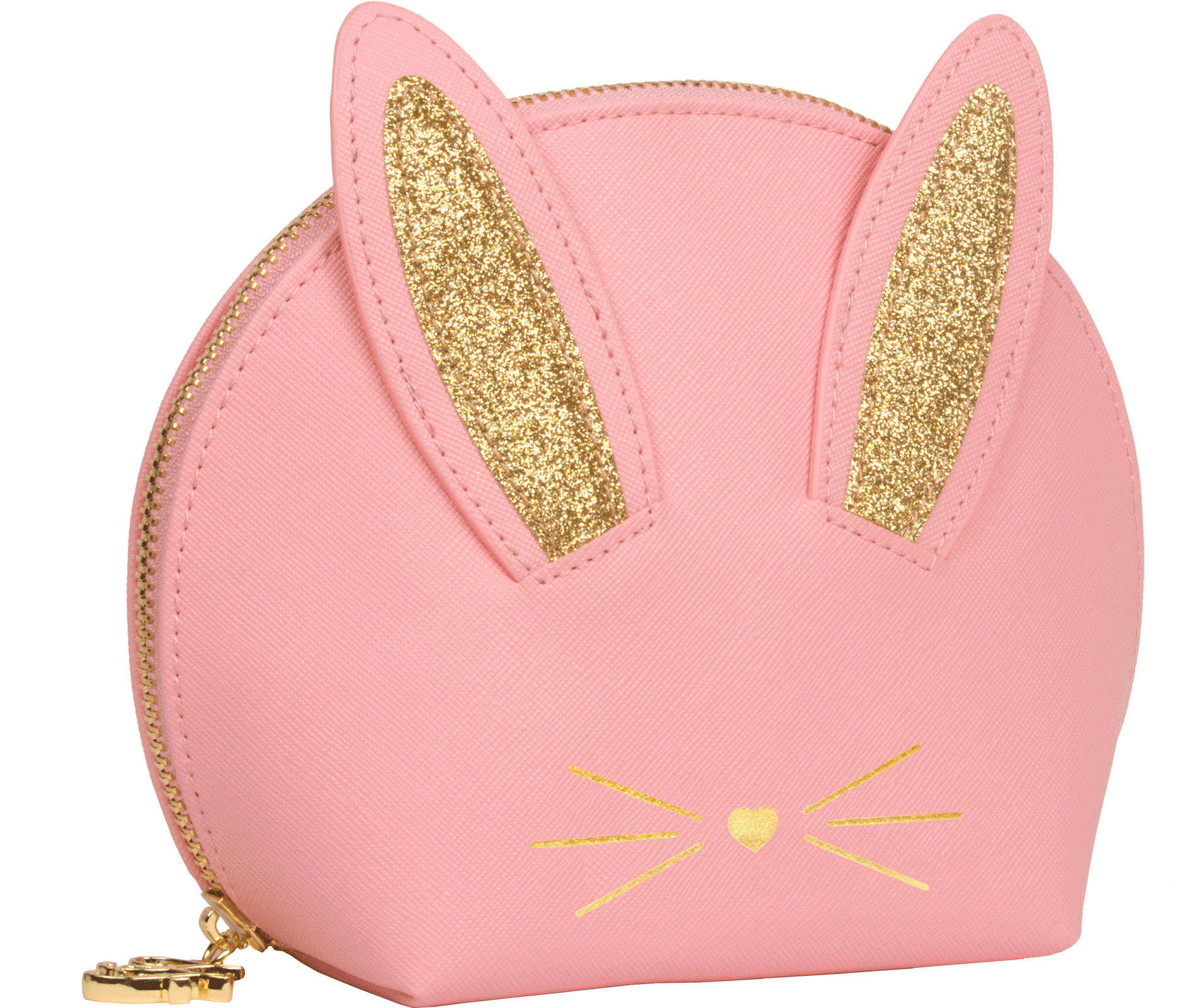 Pink Cool Not Cruel Bunny Makeup Bag - Cosmetics (2000x1800), Png Download