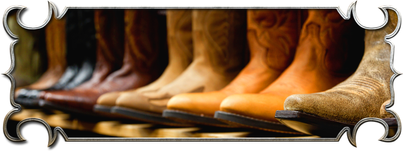 Banner - Cowboy Boots Banner (815x312), Png Download