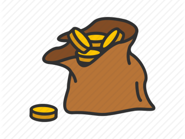 Coinbag Icon (640x480), Png Download