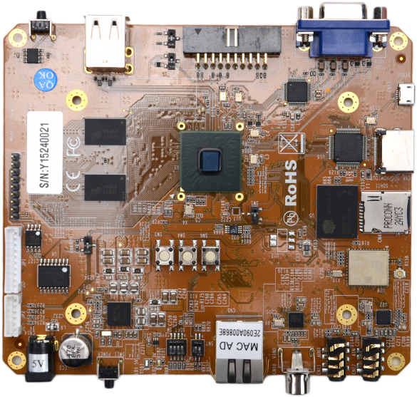 Top View - Renesas Electronics - Yr8a77450s000be - Embedded System (600x558), Png Download