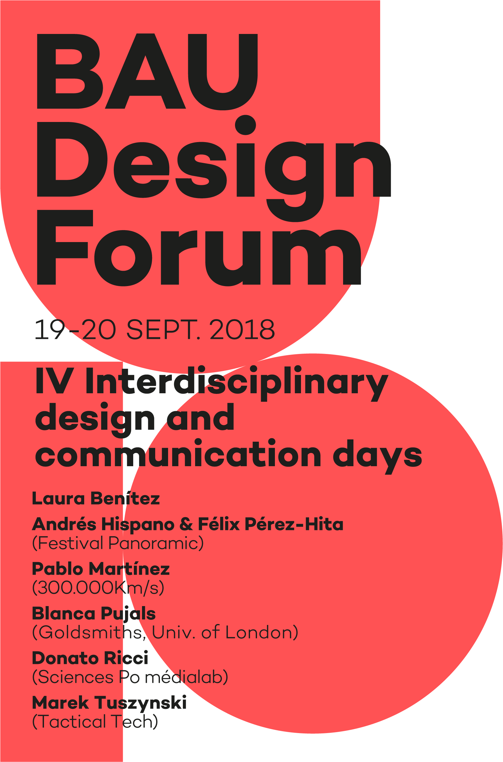 Nowadays, Design Seems To Be Leaving Behind Its Traditional, - Bau Design Forum 2018 (1600x2482), Png Download