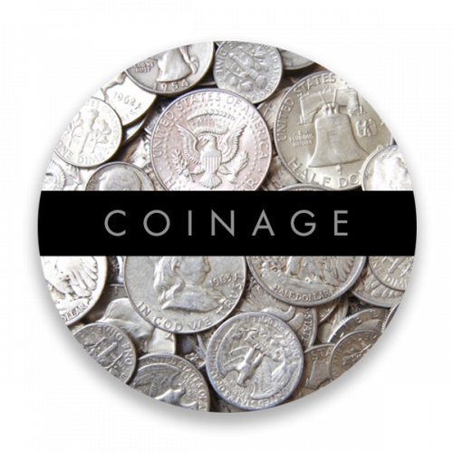 Us 90% Silver Coinage - Pacific Precious Metals (500x500), Png Download