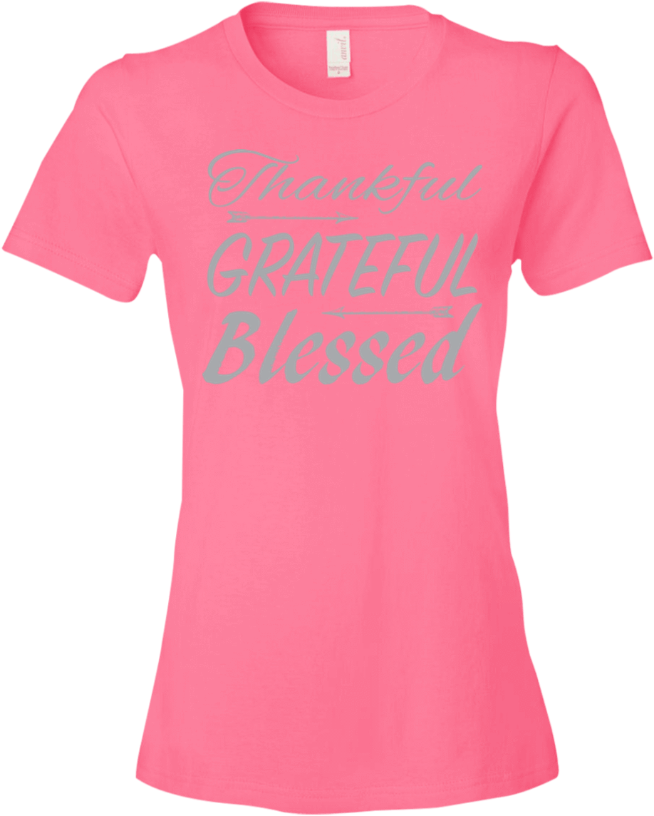"thankful, Grateful, Blessed"-gray - Camiseta Mama (1155x1155), Png Download