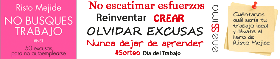 No Busques Trabajo: 50 Excusas Para No Autoemplearse (940x200), Png Download