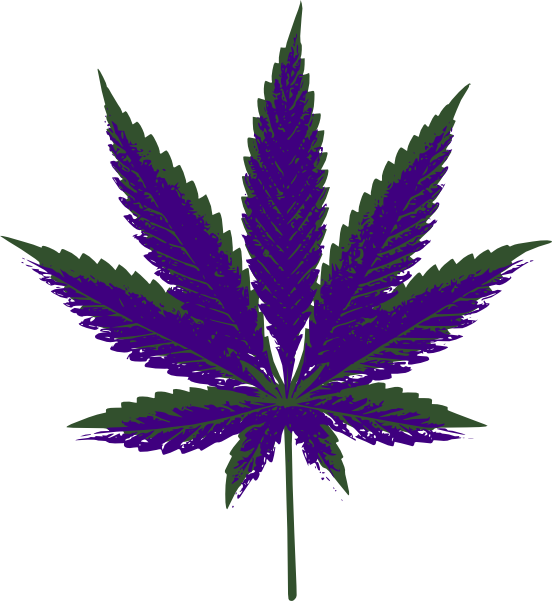 Small - Weed Black And White Png (552x601), Png Download