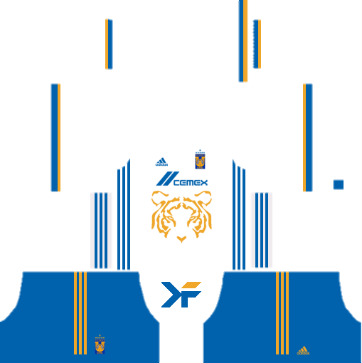 All White Version - Kits Dls Tigres 2019 (509x510), Png Download