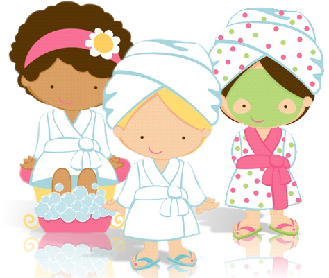 Spa Party - Spa Party Png (496x400), Png Download