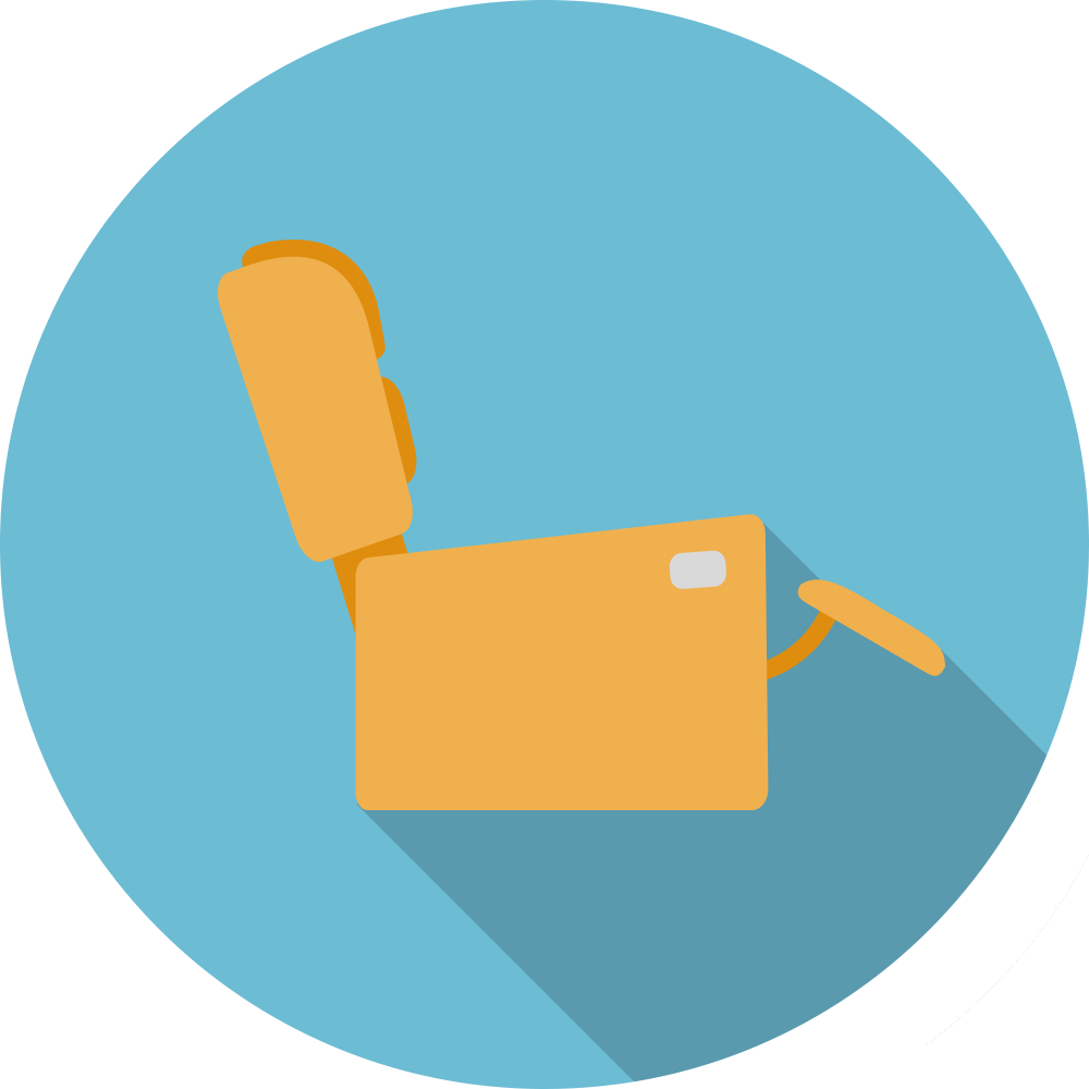 Cartoon Chair Png (1000x1000), Png Download