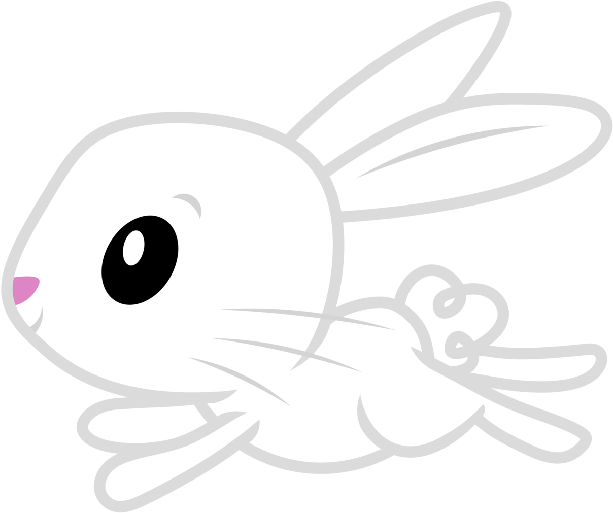 Angel Bunny, Artist (1273x1024), Png Download