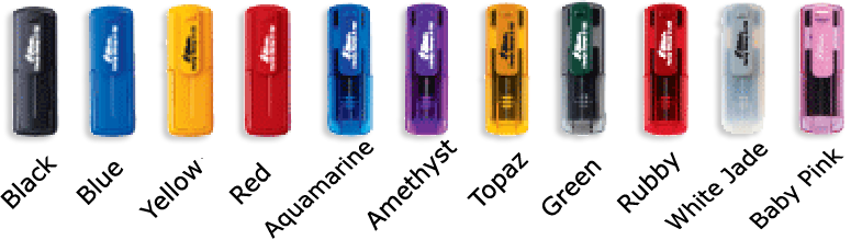 Carimbo Já Vem Com O Refil Preto - Usb Flash Drive (775x219), Png Download