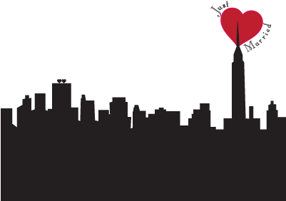 Announcement - New York Skyline (400x300), Png Download