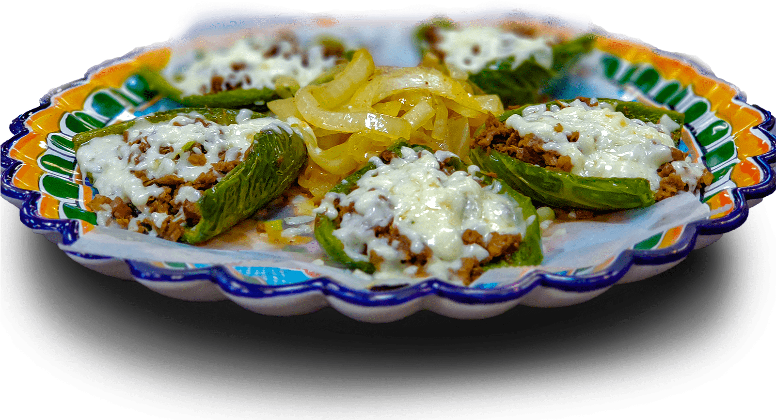 French Fries Basket Of French Fries - Stuffed Peppers (1600x891), Png Download