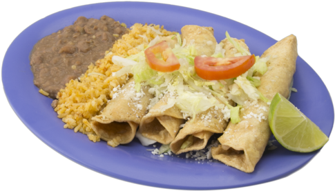 Flautas Combo - Taquito (1000x667), Png Download