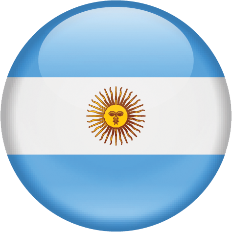 Country Flag Of Argentina - Argentina Flag Png Icon (474x474), Png Download