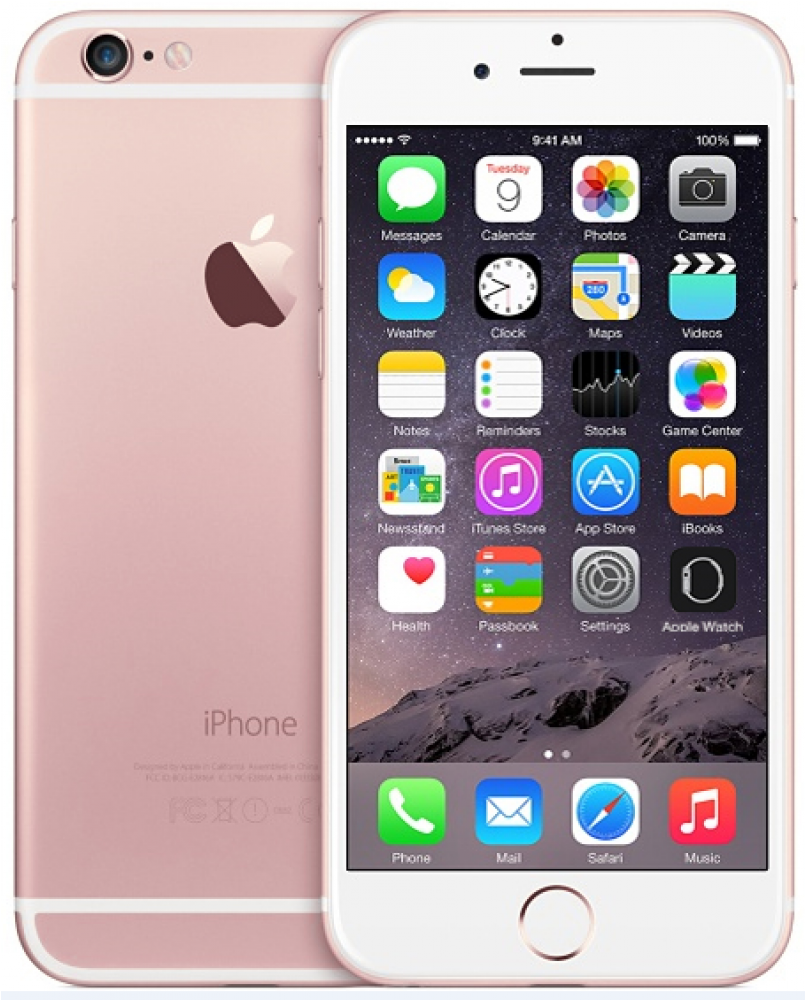 Apple Iphone 6s Plus 16gb Gold (1000x1000), Png Download