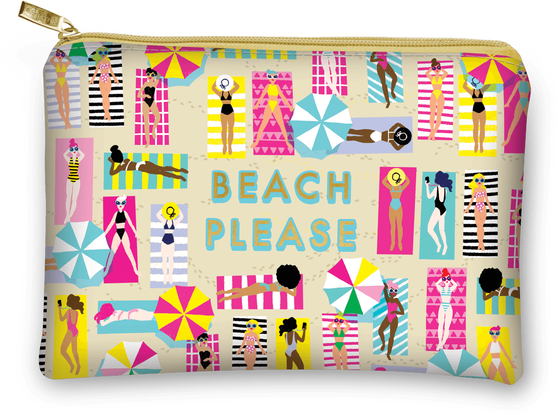 Beach Please Glam Bag - Beach (1200x1200), Png Download