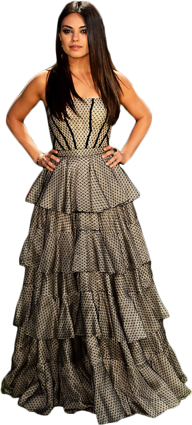 2014 Daily-you - Blog - Cz - Gown (650x977), Png Download