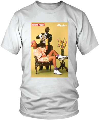 Almanac White Fresh Prince Tee - Billabong High5 Ss Xs (479x599), Png Download
