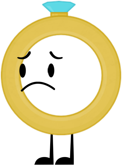 Diamond Ring Pose - Ring (425x576), Png Download