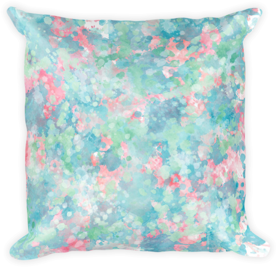 Square Pillow - Cushion (600x600), Png Download