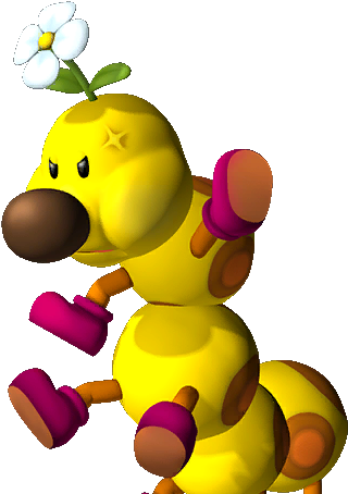 Mp9 Wiggler Bust - Mario Party 9 Wiggler (480x480), Png Download