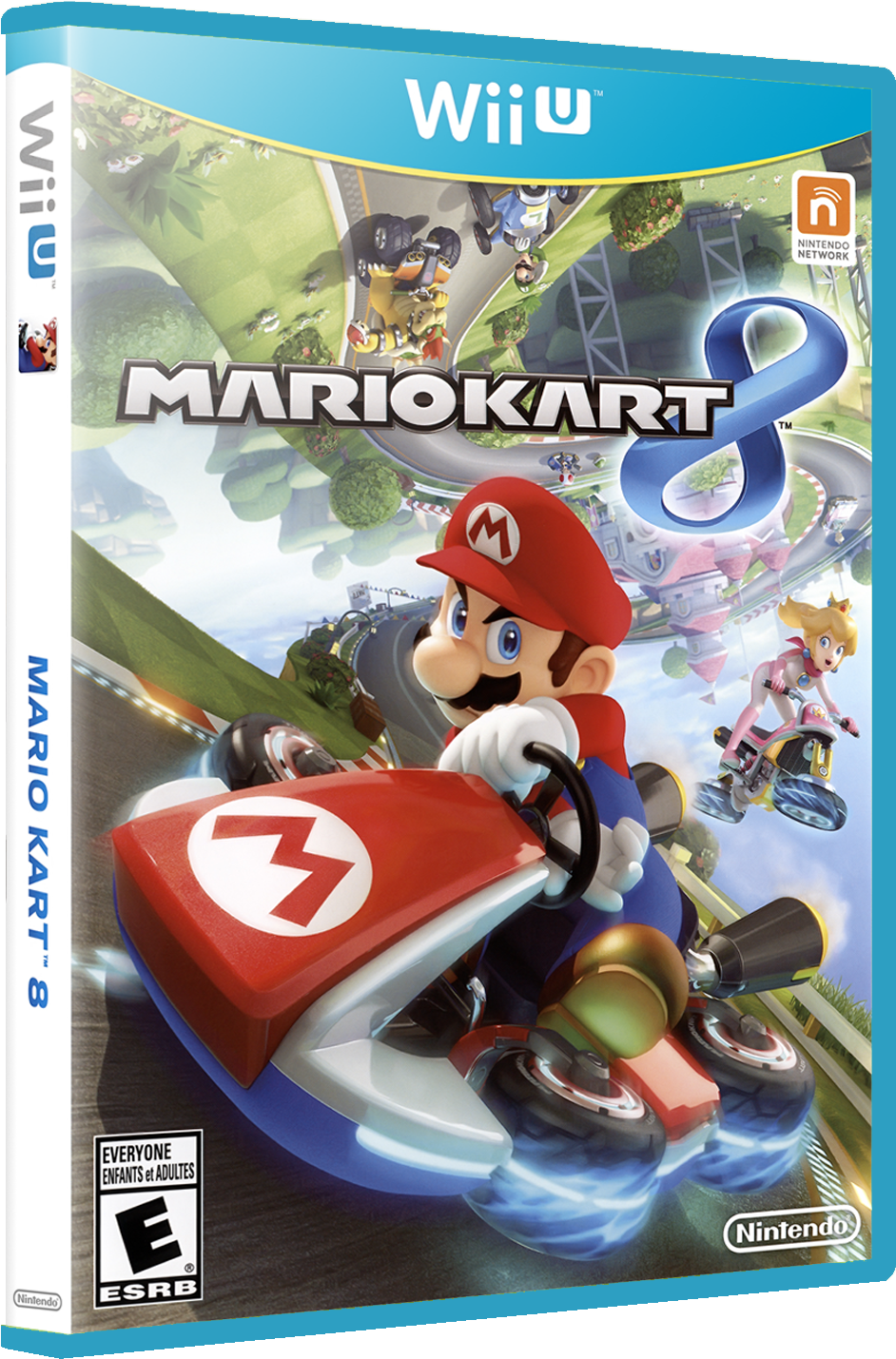 Mario Kart - Mario Kart 8 (nintendo Wii U) (989x1472), Png Download