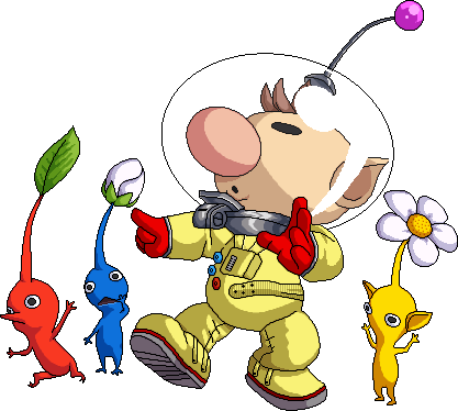 Olimar - Cartoon (417x374), Png Download