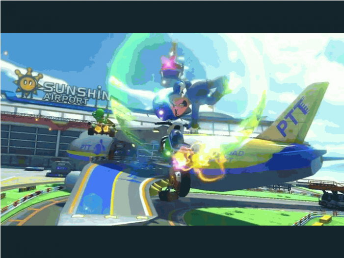 Nintendo Wii U Premium Pack With Mario Kart 8 Nintendo - Boeing 747-8 (700x700), Png Download