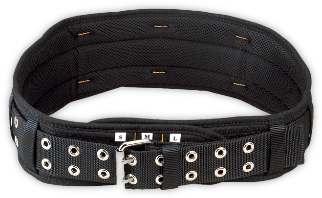 Belt Transparent Studded - Custom Leathercraft 5625 Padded Comfort Belt, 5 Inch (750x500), Png Download