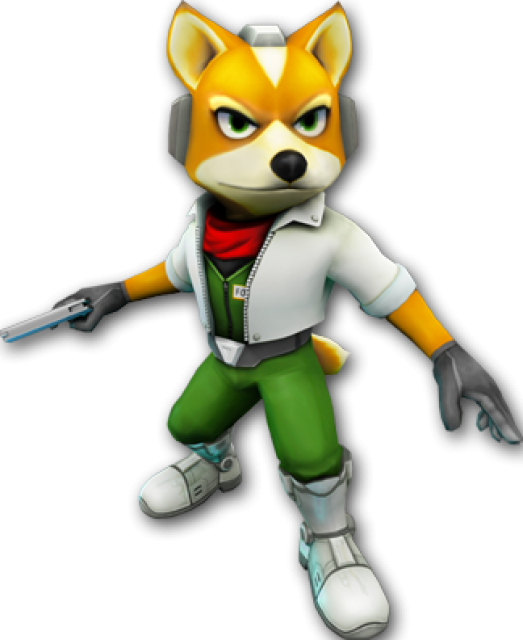 Fox Mccloud - Star Fox 64 Fox (523x640), Png Download