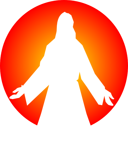 Jesus Christ With Sun Clip Art At Clker - Christ Clipart (534x599), Png Download