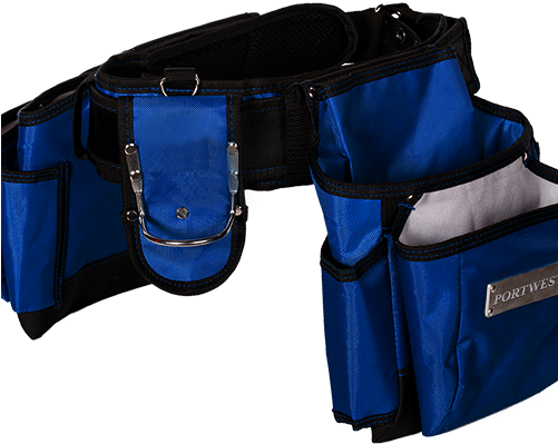 Portwest Tb10 Tradsman Tool Belt Navy - One Size - (500x500), Png Download