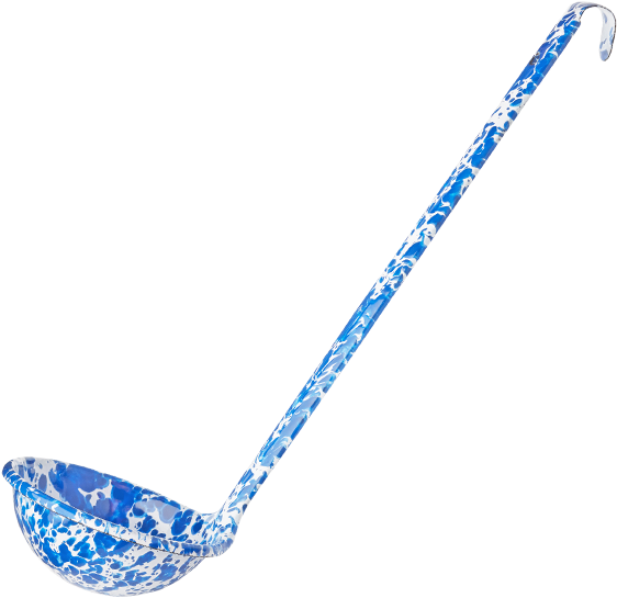 Blue Splatter Ladle (600x600), Png Download