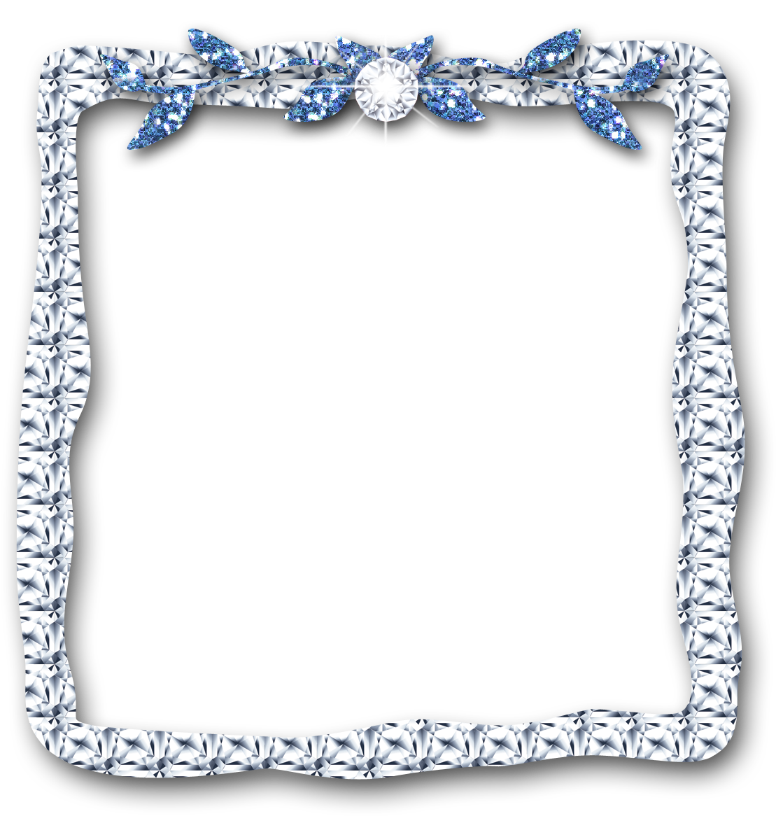 Frames Clip Art Image Free Download Image Black And - Diamond Borders And Frames (1200x1200), Png Download