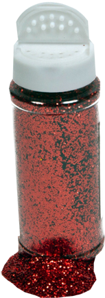 Download - Artstraws Red Glitter 100g In Shaker Pot. Perfect For (600x600), Png Download
