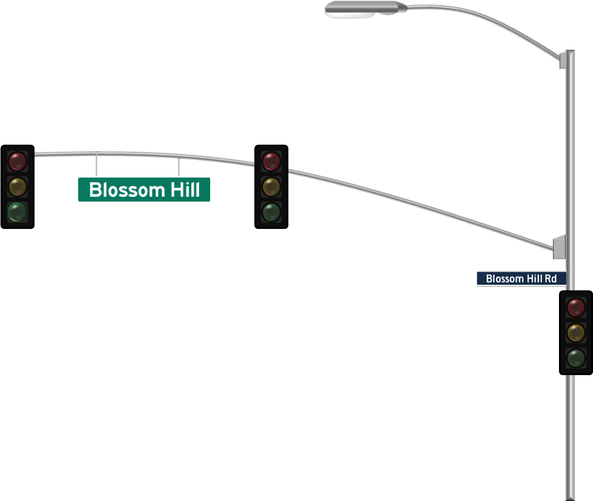 New York Street Light Png (1169x997), Png Download
