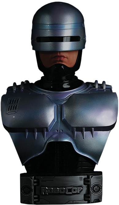 Robocop 1/2 Scale Bust - Robocop (392x677), Png Download