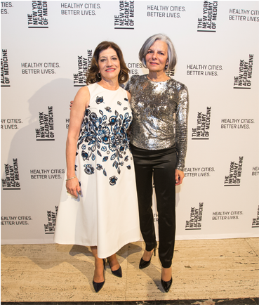 President Judith Salerno And Merck's Executive Vice - Julie Gerberding (650x433), Png Download